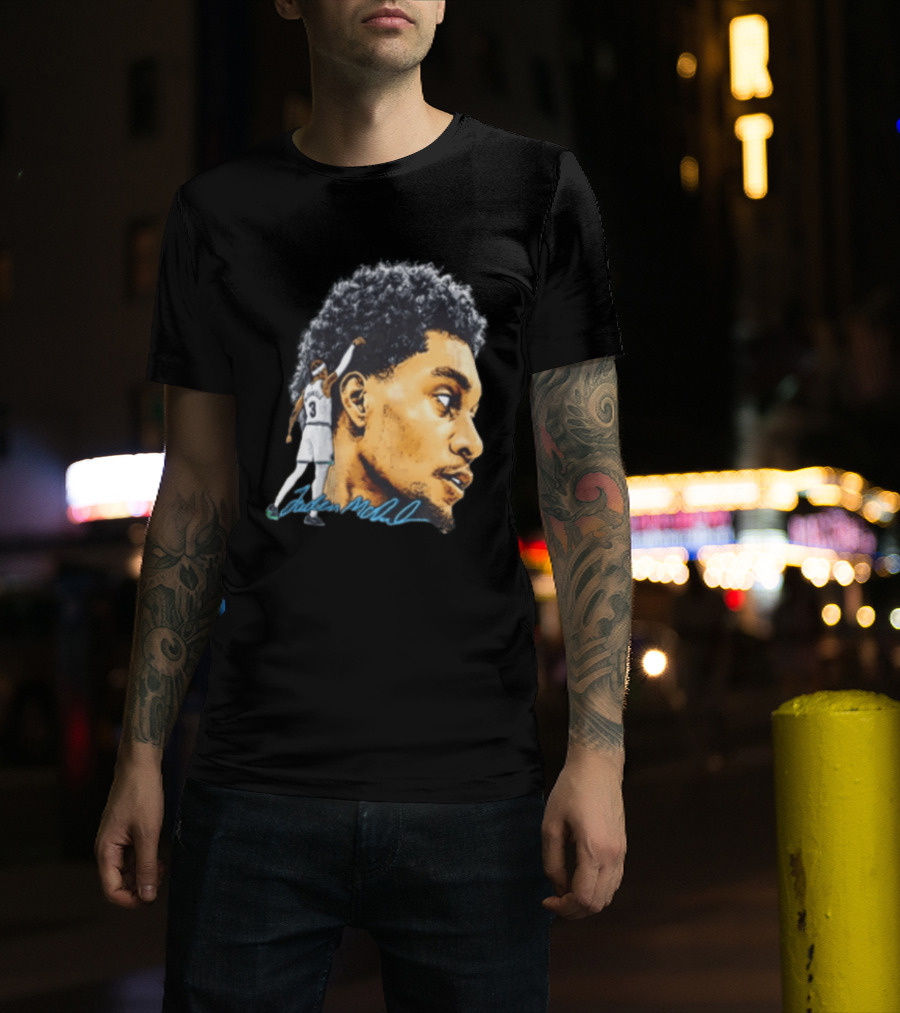 Jaden McDaniels Minnesota Timberwolves Signature T-Shirt
