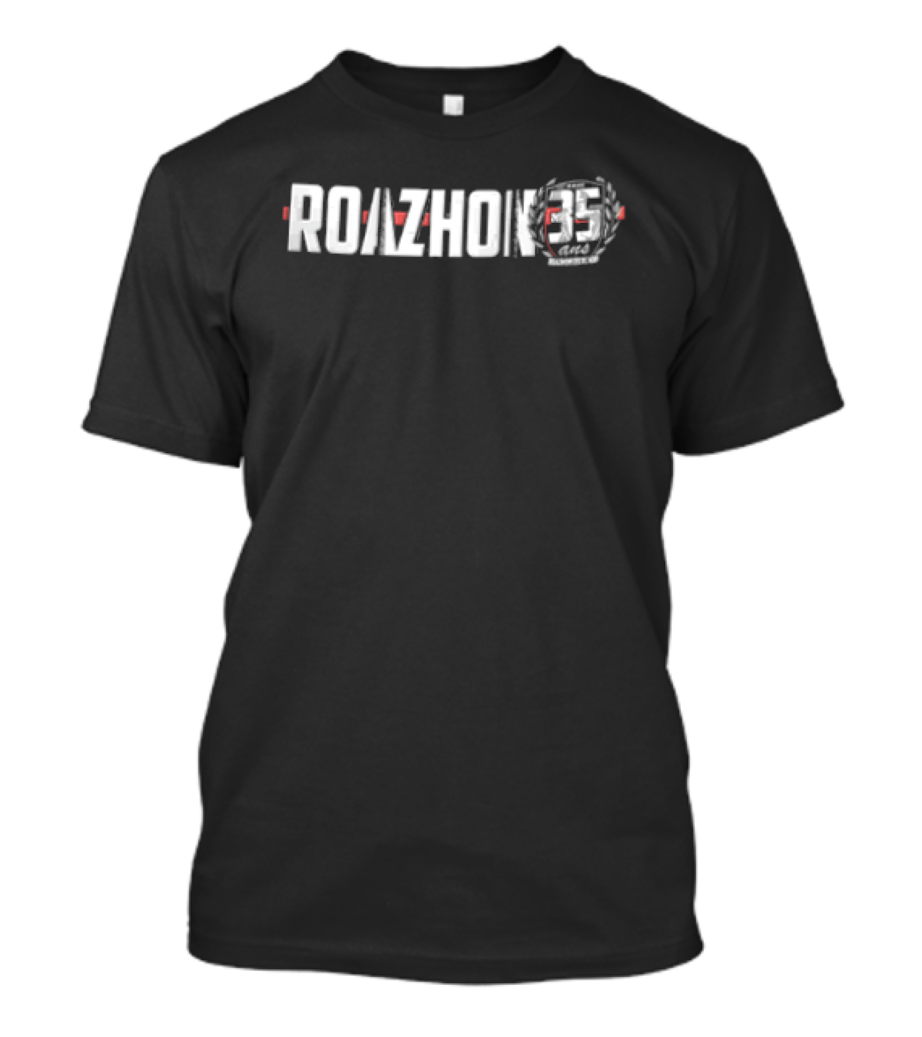 Roazhon Celtic Kop 35 Ans 14 10 1991 Laurel Wreath Crest Red T-Shirt