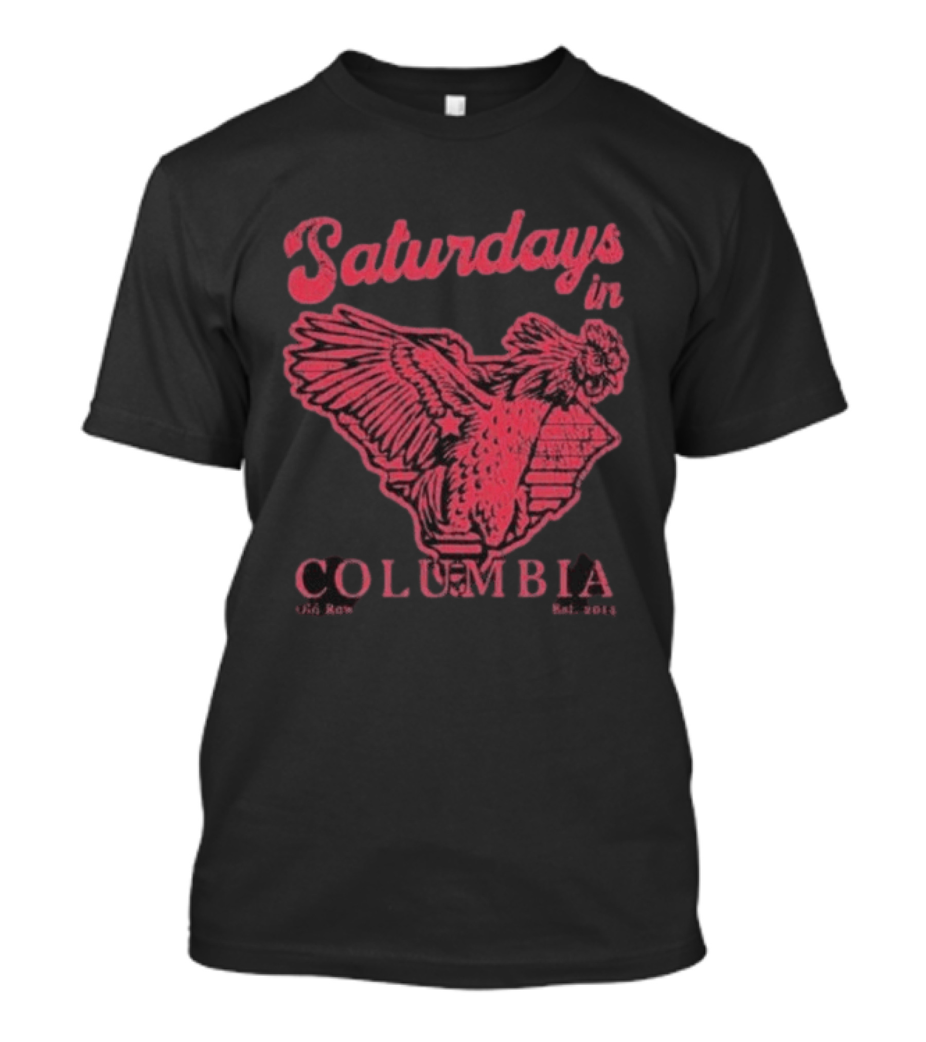Saturdays In Columbia South Carolina Gamecocks T-Shirt