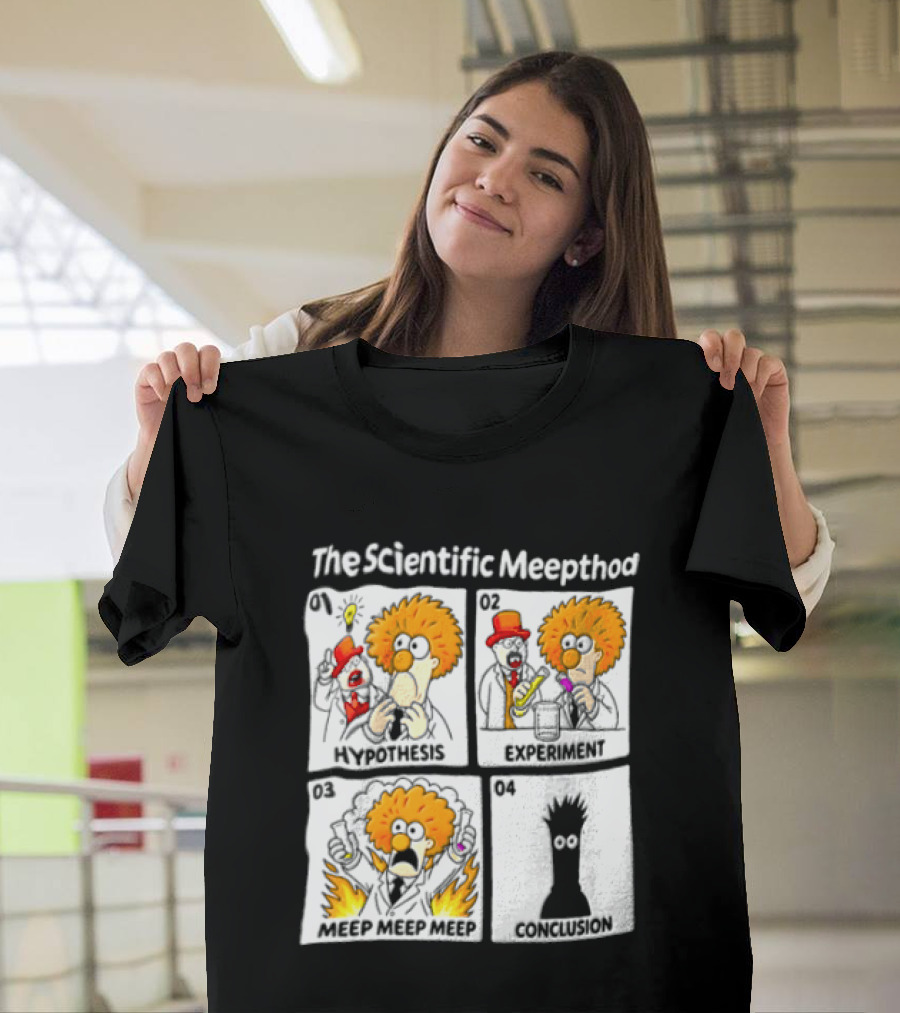 The Scientific Meepthod Beaker Experiment Walter White Conclusion Comic T-Shirt