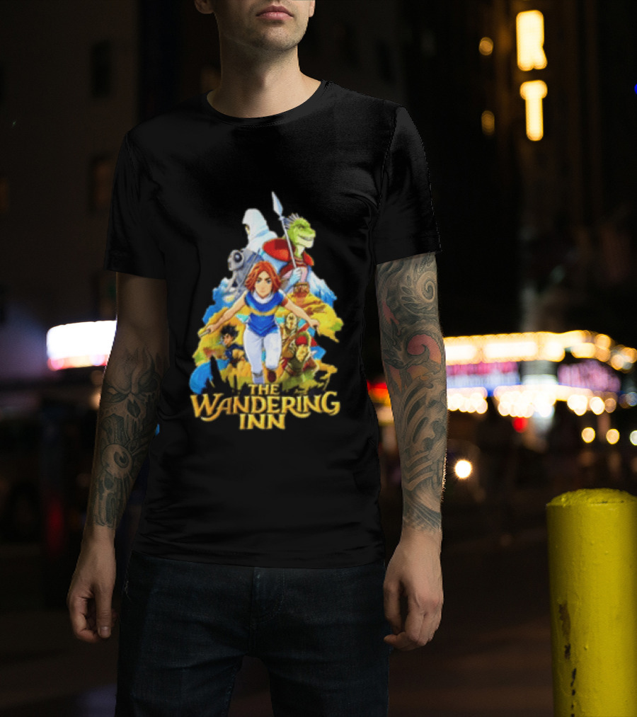 The Wandering Inn Fantasy Adventure Characters And Iconic Journey T-Shirt