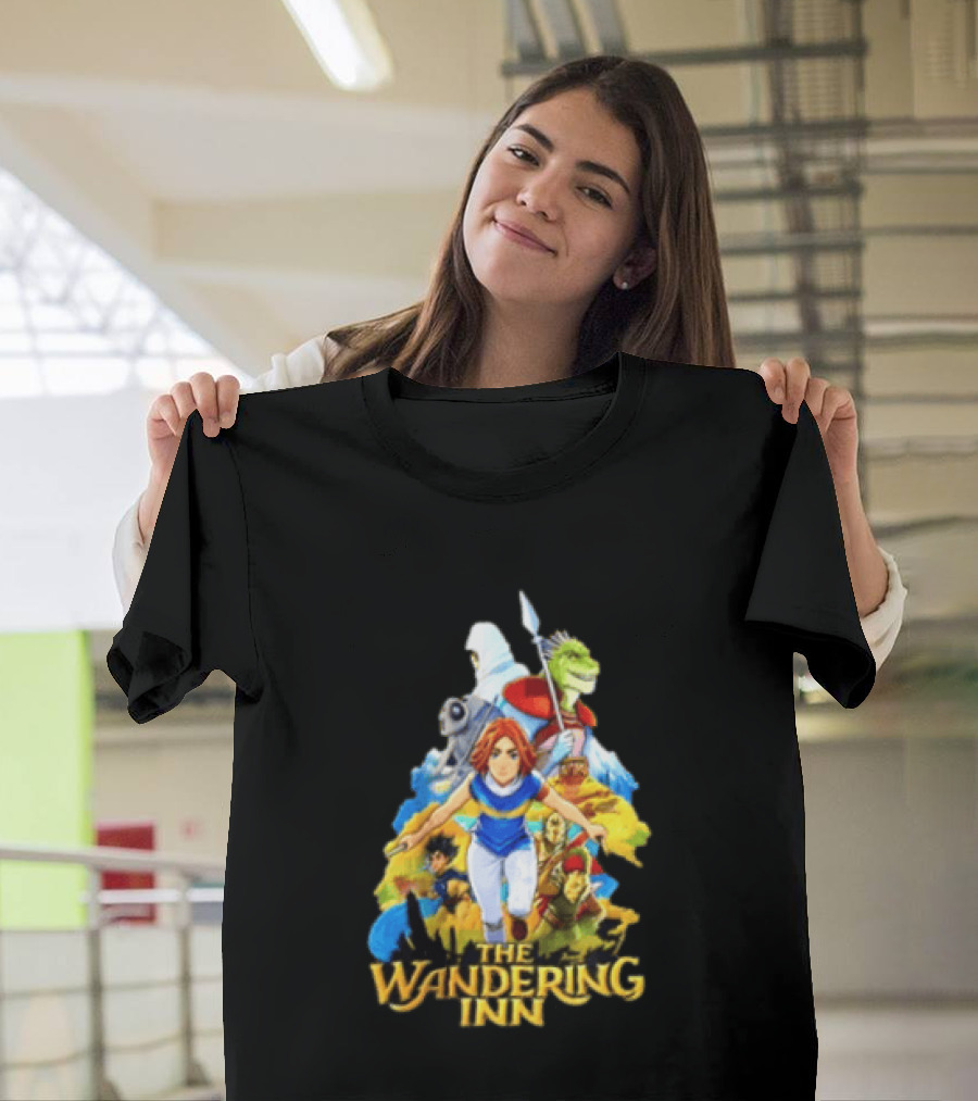 The Wandering Inn Fantasy Adventure Characters And Iconic Journey T-Shirt
