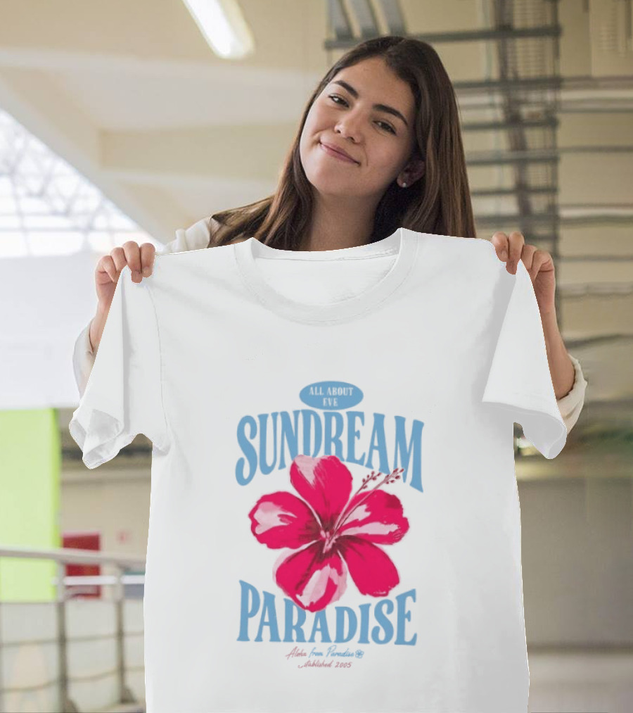 Sundream Paradise Hibiscus Aloha For Relaxing Established 2005 T-Shirt