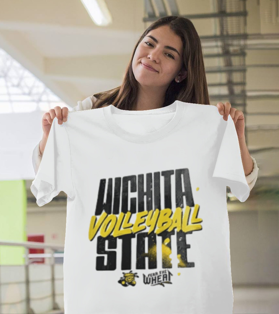 Wichita State Volleyball Fear The Wheat T-Shirt