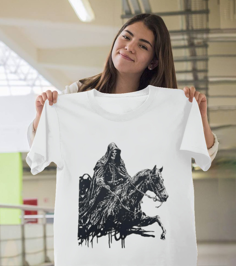 A7x World Store Total Surrender Grim Reaper Horseman T-Shirt