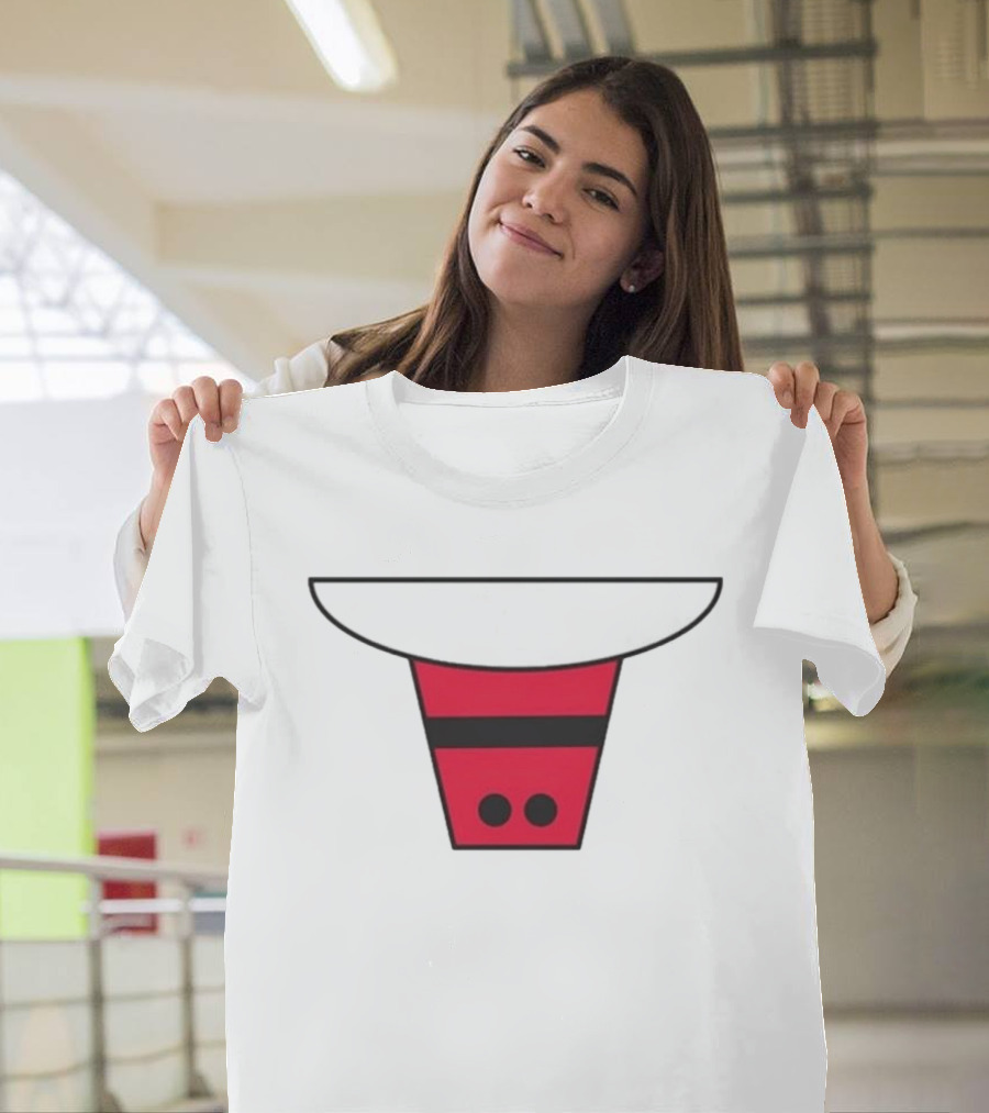 Ji Lee Underbranded Chicago Bulls Iconic Visual Redesign T-Shirt