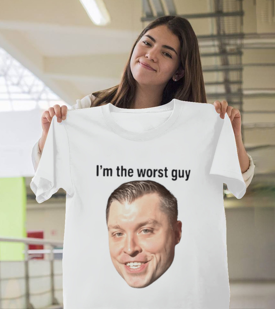 Jimmy Failla I'm The Worst Guy Big Head Face Meme T-Shirt