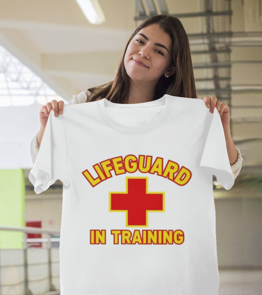 Lifeguard In Training Red Cross T-Shirt