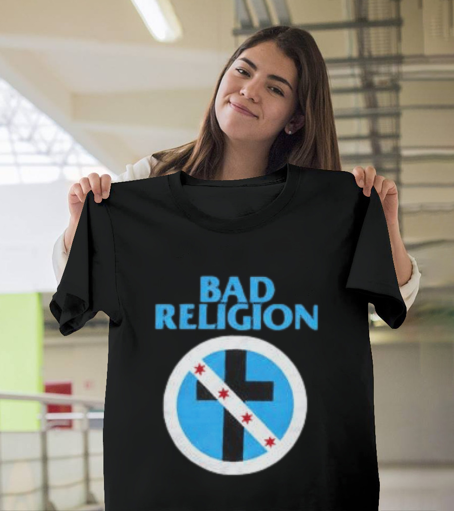 Bad Religion Store Riot Fest Chicago T-Shirt