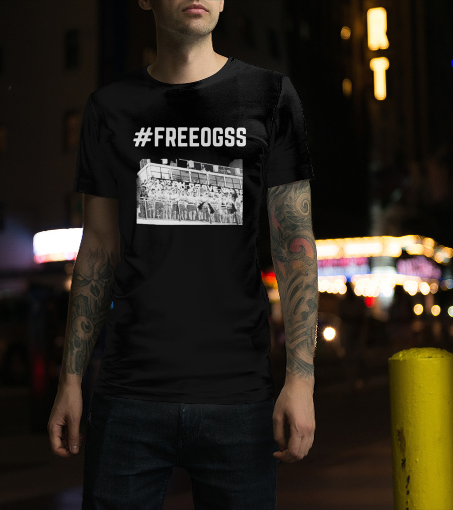 #FREEOGSS Oak Grove High School Sports Stadium Crowd T-Shirt