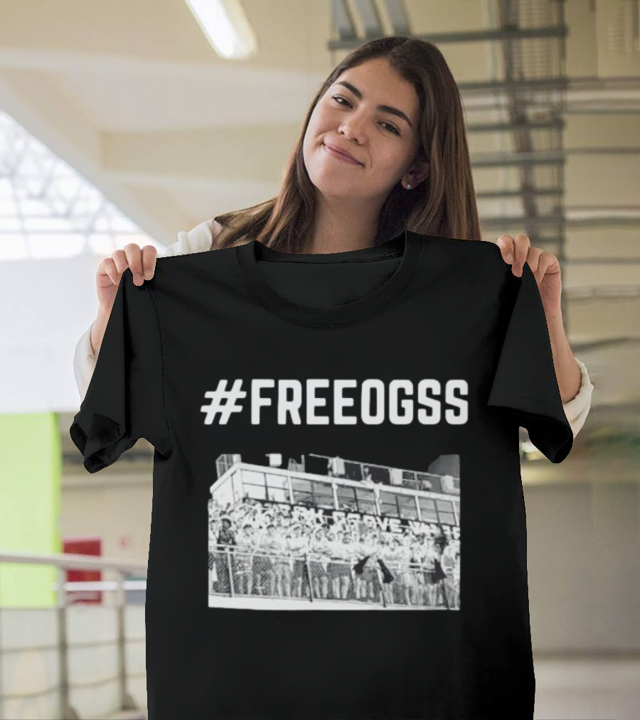 #FREEOGSS Oak Grove High School Sports Stadium Crowd T-Shirt