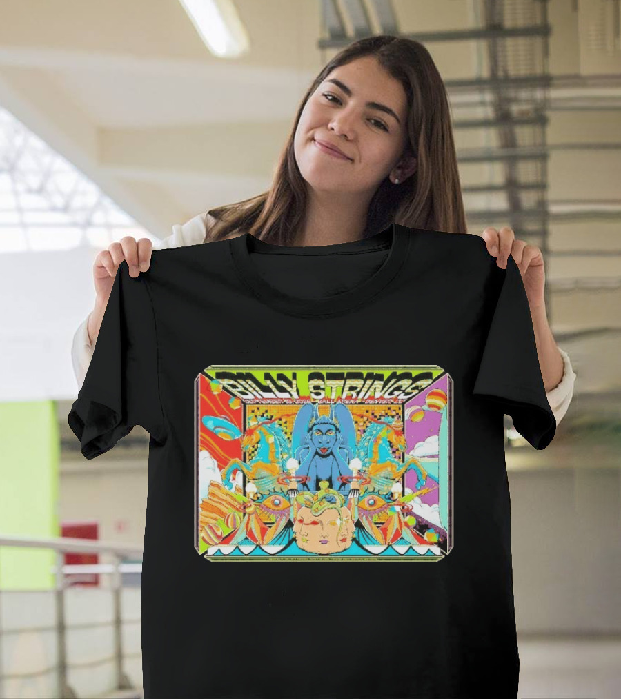 Billy Strings September 19 2026 Ball Arena Denver By Pedro Correa T-Shirt