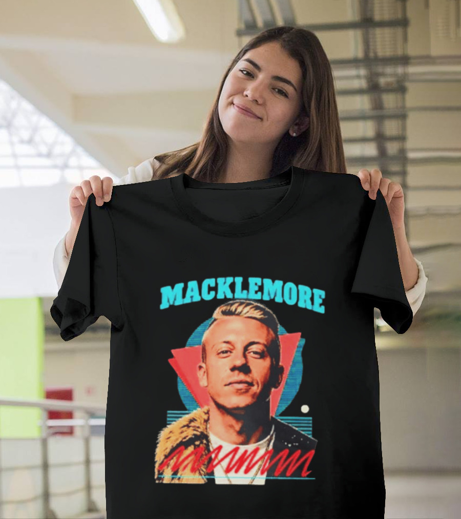 Macklemore Vintage Retro Style Collage T-Shirt