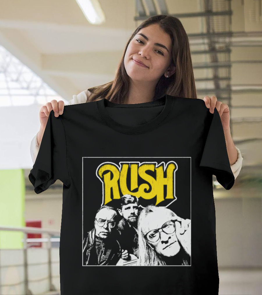 Rush Lone Gunmen Yellow T-Shirt