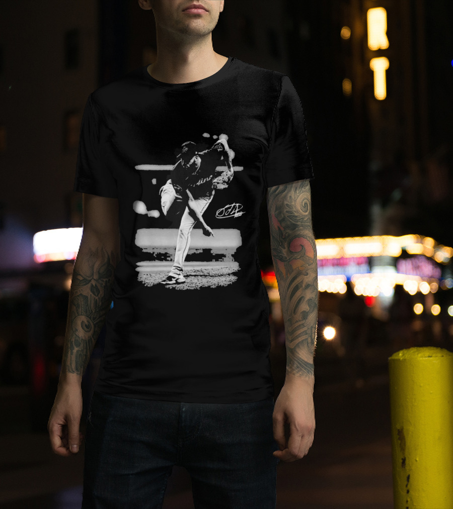 Sandy Alcantara The Horse Out Of The Pen Miami Pitcher T-Shirt