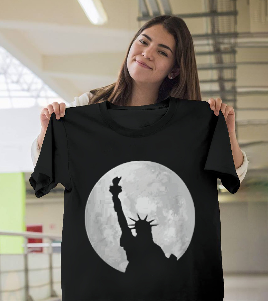 Statue Of Liberty Lunar T-Shirt