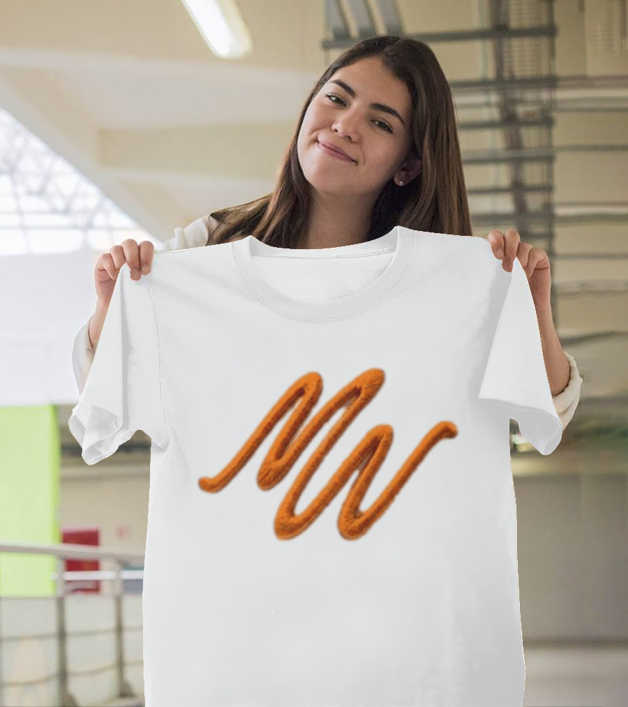 Morgan Wallen Store Mw X Ut Hat Orange MW Squiggle T-Shirt