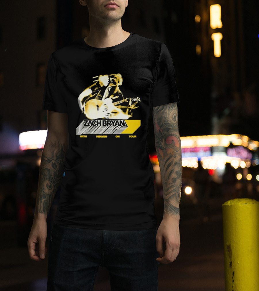Zach Bryan With Heaven On Tour Sep 18 2026 The Woodlands Dover DE T-Shirt
