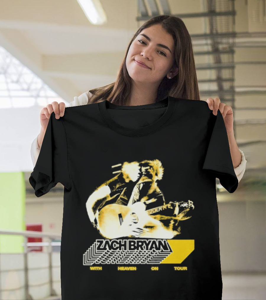 Zach Bryan With Heaven On Tour Sep 18 2026 The Woodlands Dover DE T-Shirt