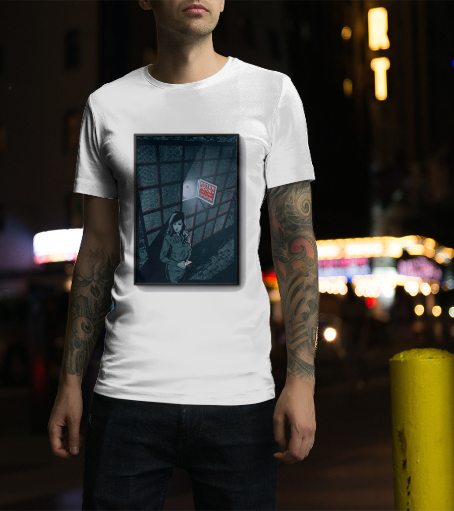 Peter Hook And The Light 9 18 2026 Del Mar CA Tour Woman In Dress Guard غرفة المراقبة T-Shirt