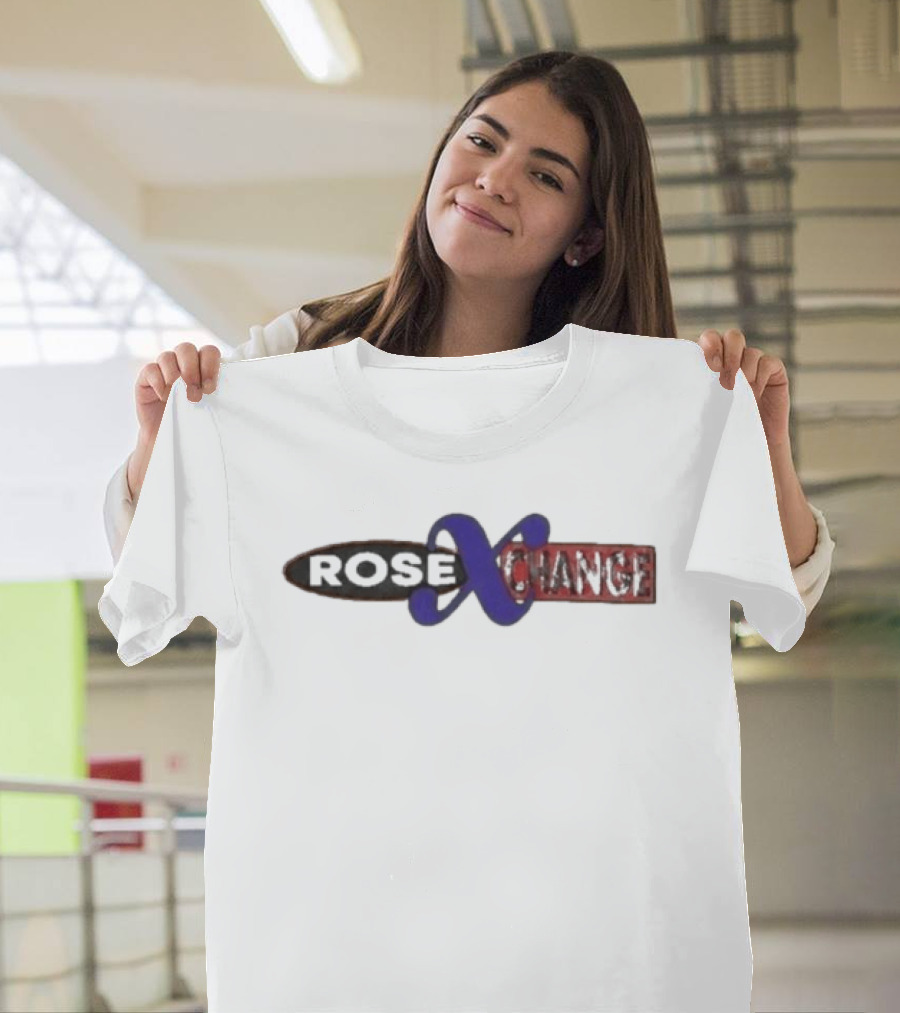 Haerin NewJeans Martine Rose XChange Rose XChange T-Shirt