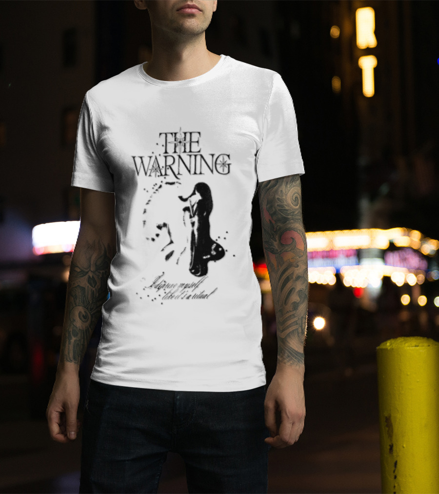 The Warning I Deprive Myself Like Its A Ritual Woman Playing Horn Stars T-Shirt