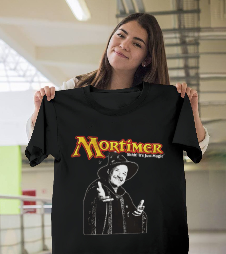 Mortimer Shhhh It's Just Magic Wizard Hat Robe T-Shirt