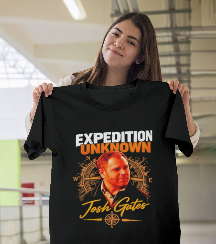 Josh Gates Expedition Unknown Discovery Channel T-Shirt