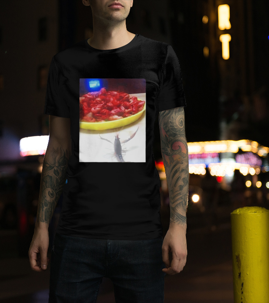 Sad Shrimp Meme T-Shirt