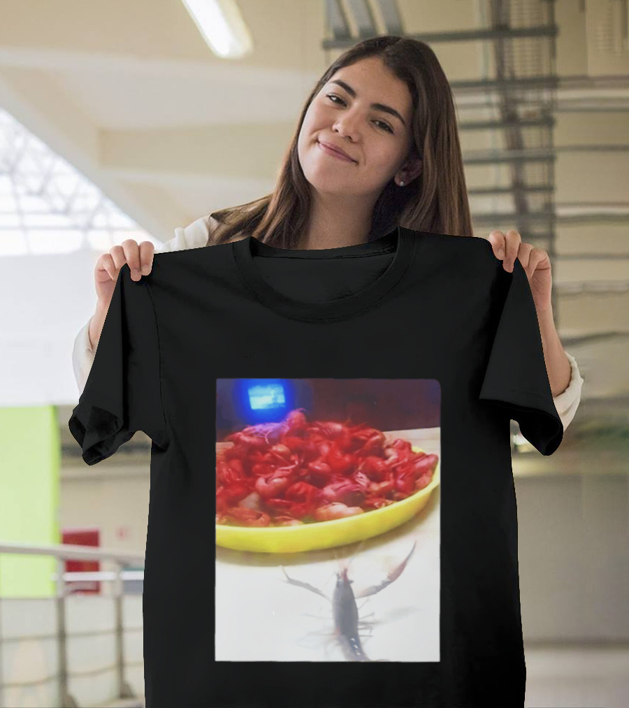 Sad Shrimp Meme T-Shirt