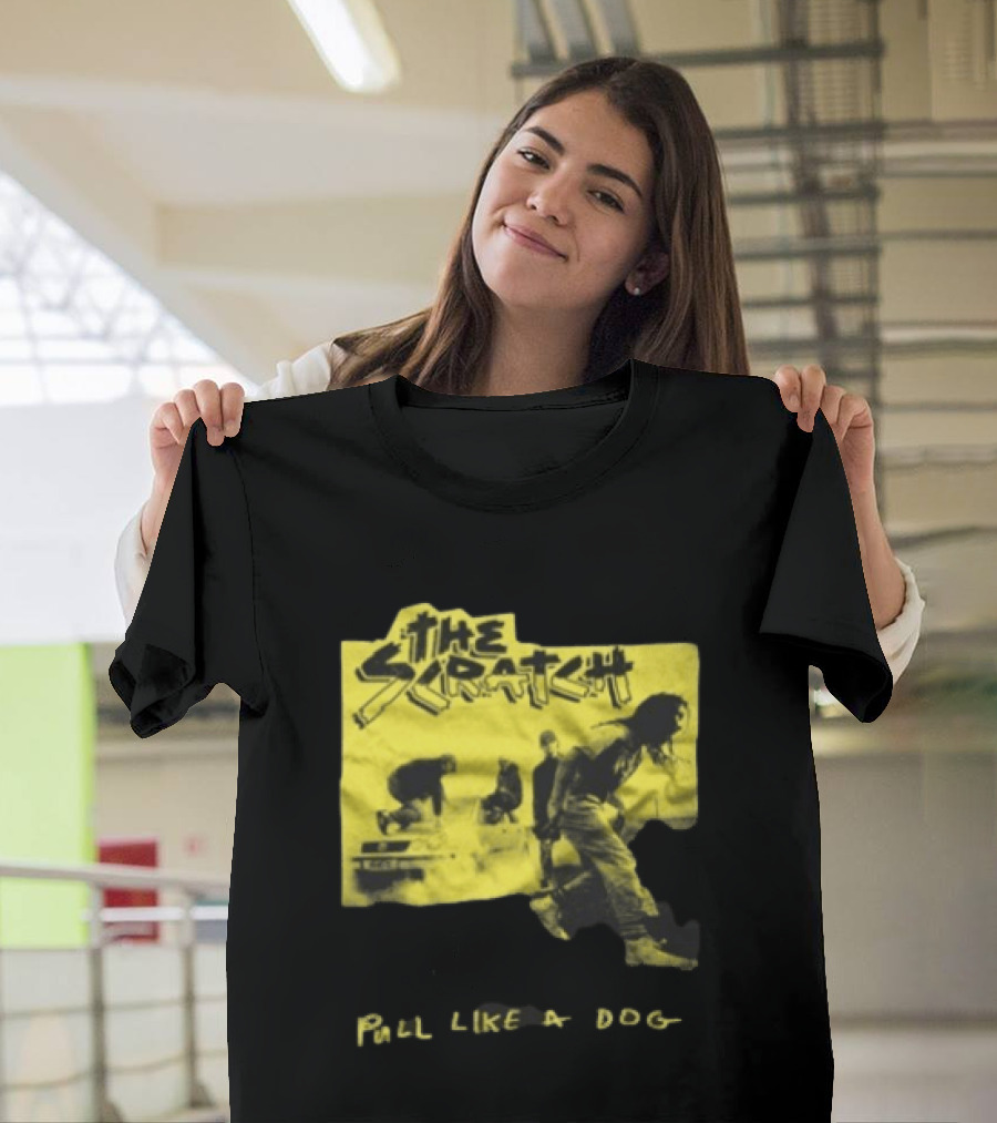The Scratch Pull Like A Dog Grunge Style Vintage Band T-Shirt