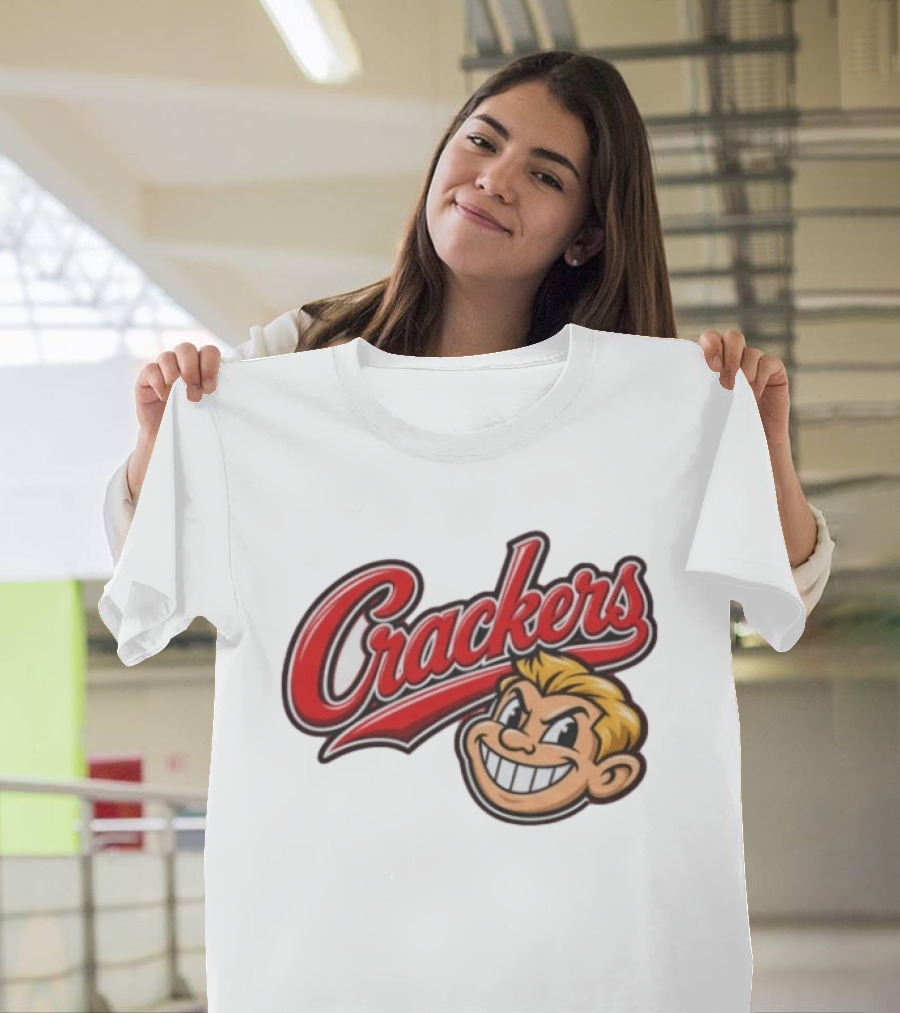 Crackers Vintage Baseball Team T-Shirt