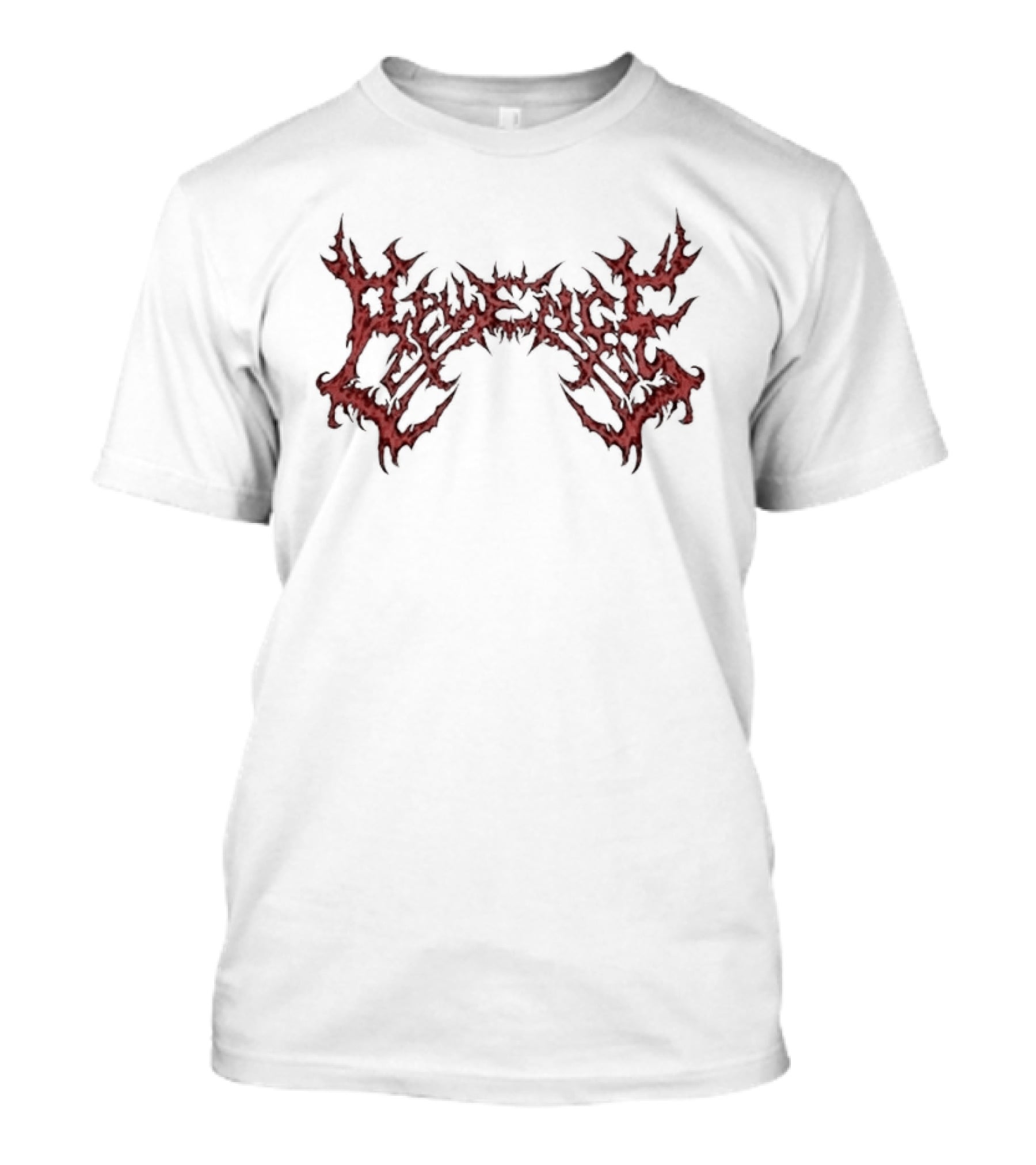 Revenge Red Dripping Gothic Relic Cement T-Shirt