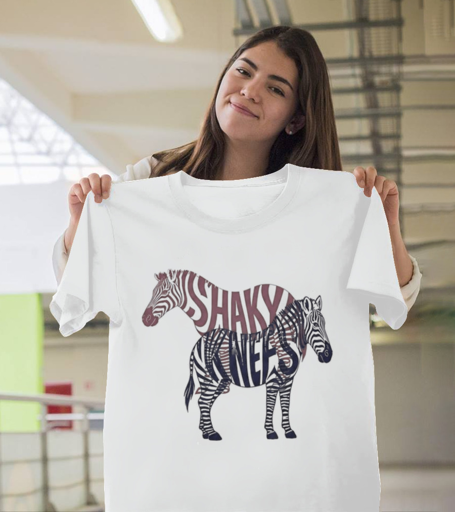 Shaky Knees Zebra Logo September 18 20 2026 Atlanta Georgia Exclusive Festival T-Shirt