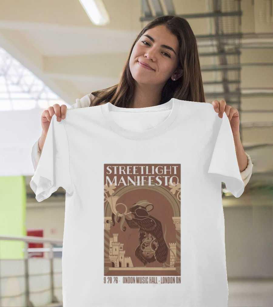 Streetlight Manifesto London Music Hall London 2026 Show T-Shirt