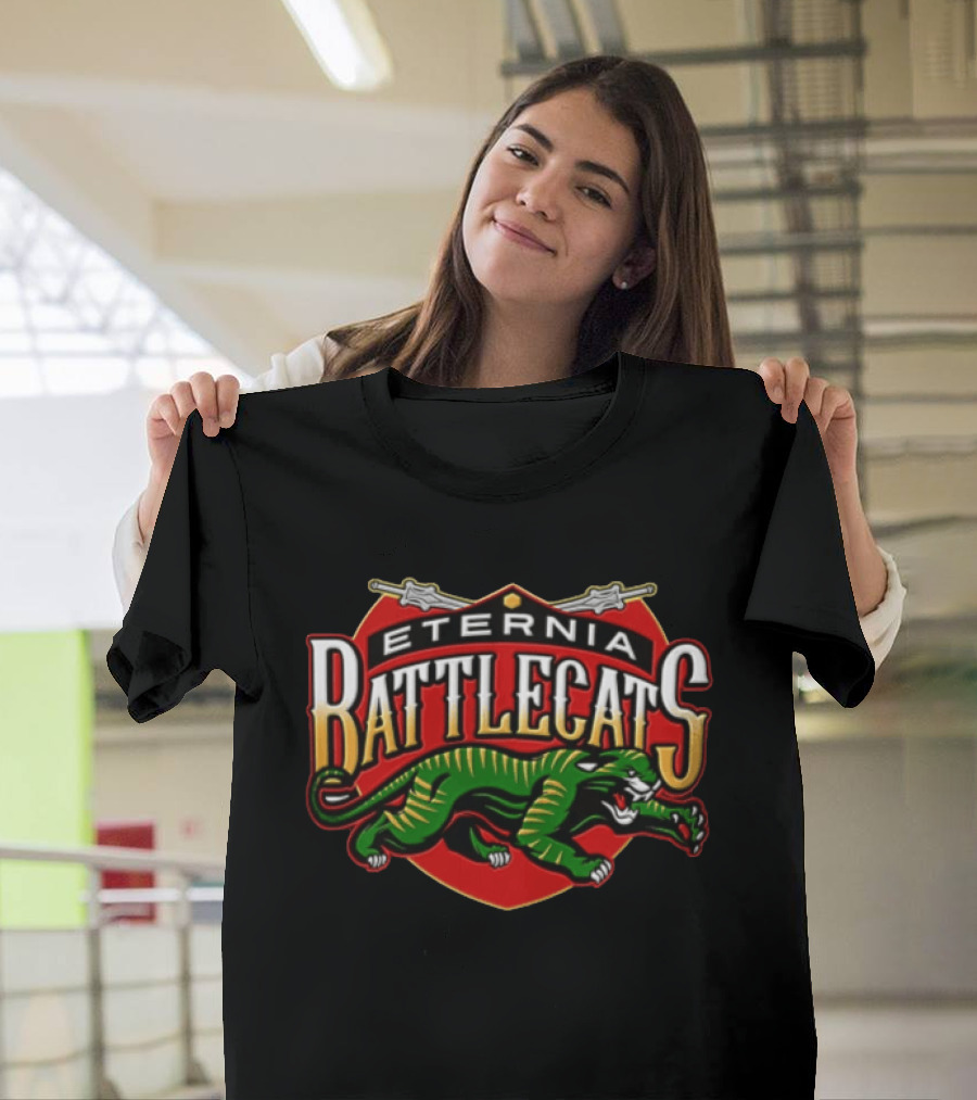 Eternia Battlecats Retro Style Iconic Feline T-Shirt