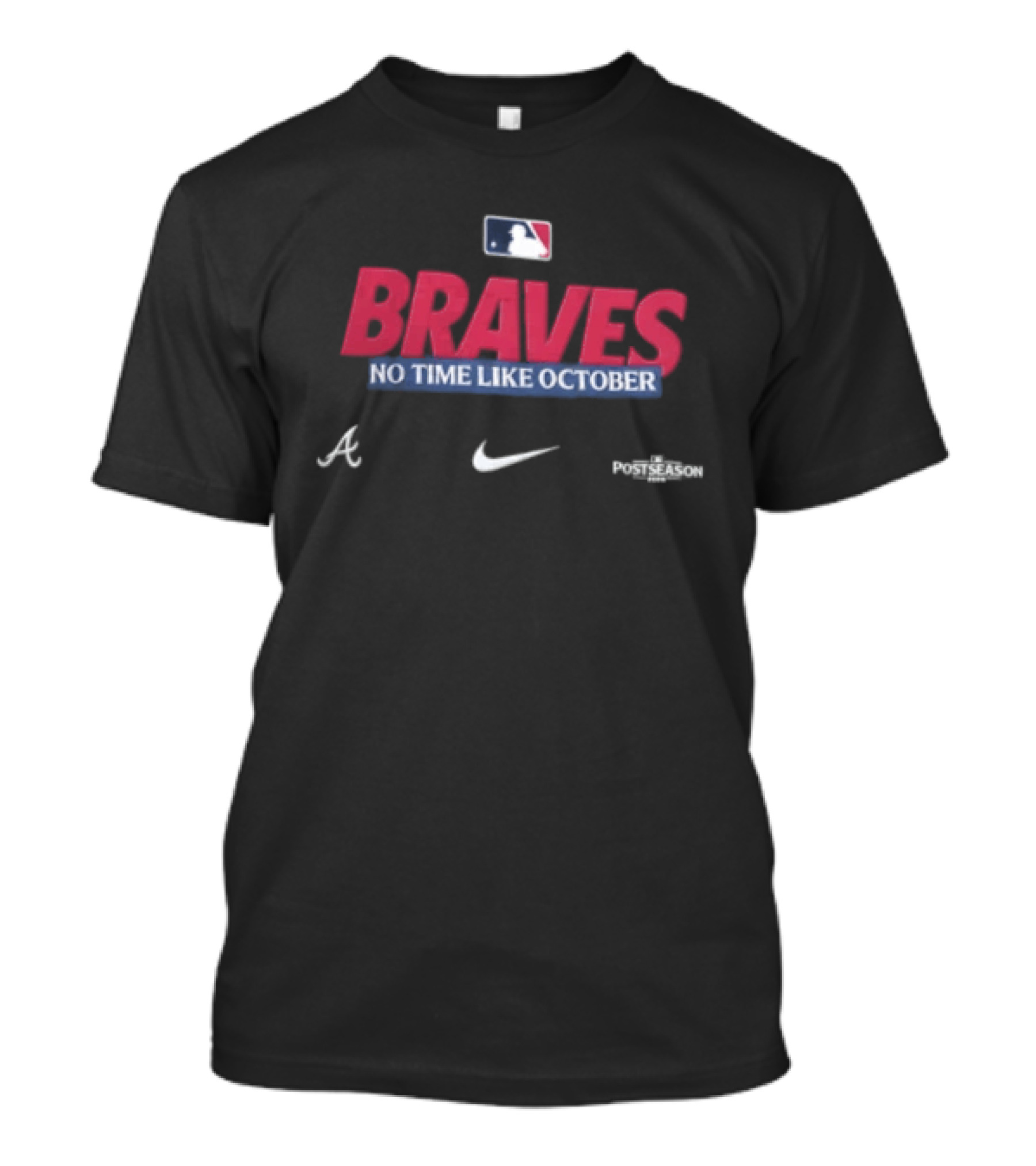 Braves No Time Like October MLB Nike T-Shirt