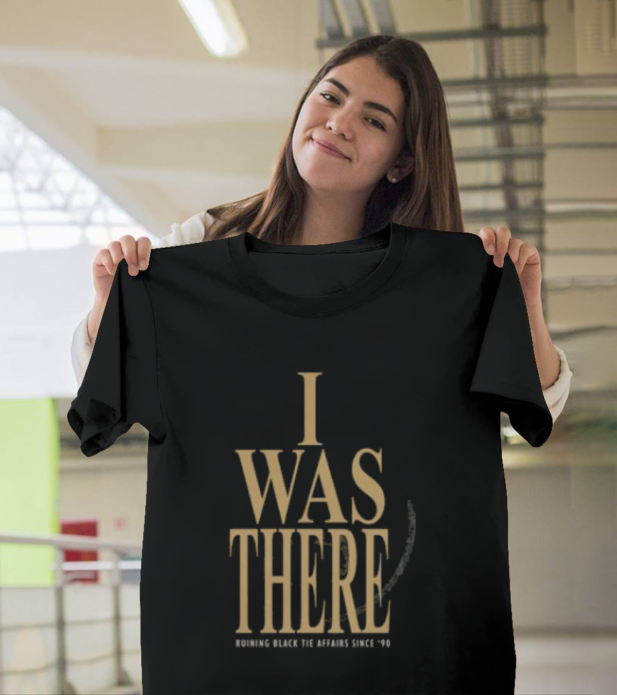 Garth Brooks Blame It All On My Roots The Arena Tour I Was There Ruining Black Tie Affairs Since '90 T-Shirt