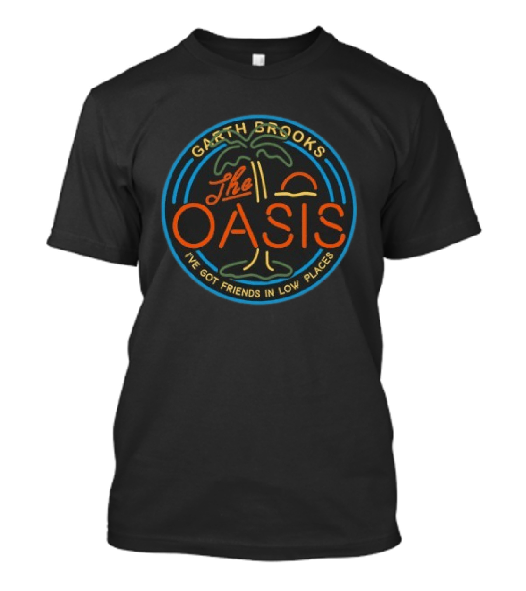 Garth Brooks The Oasis I've Got Friends In Low Places T-Shirt