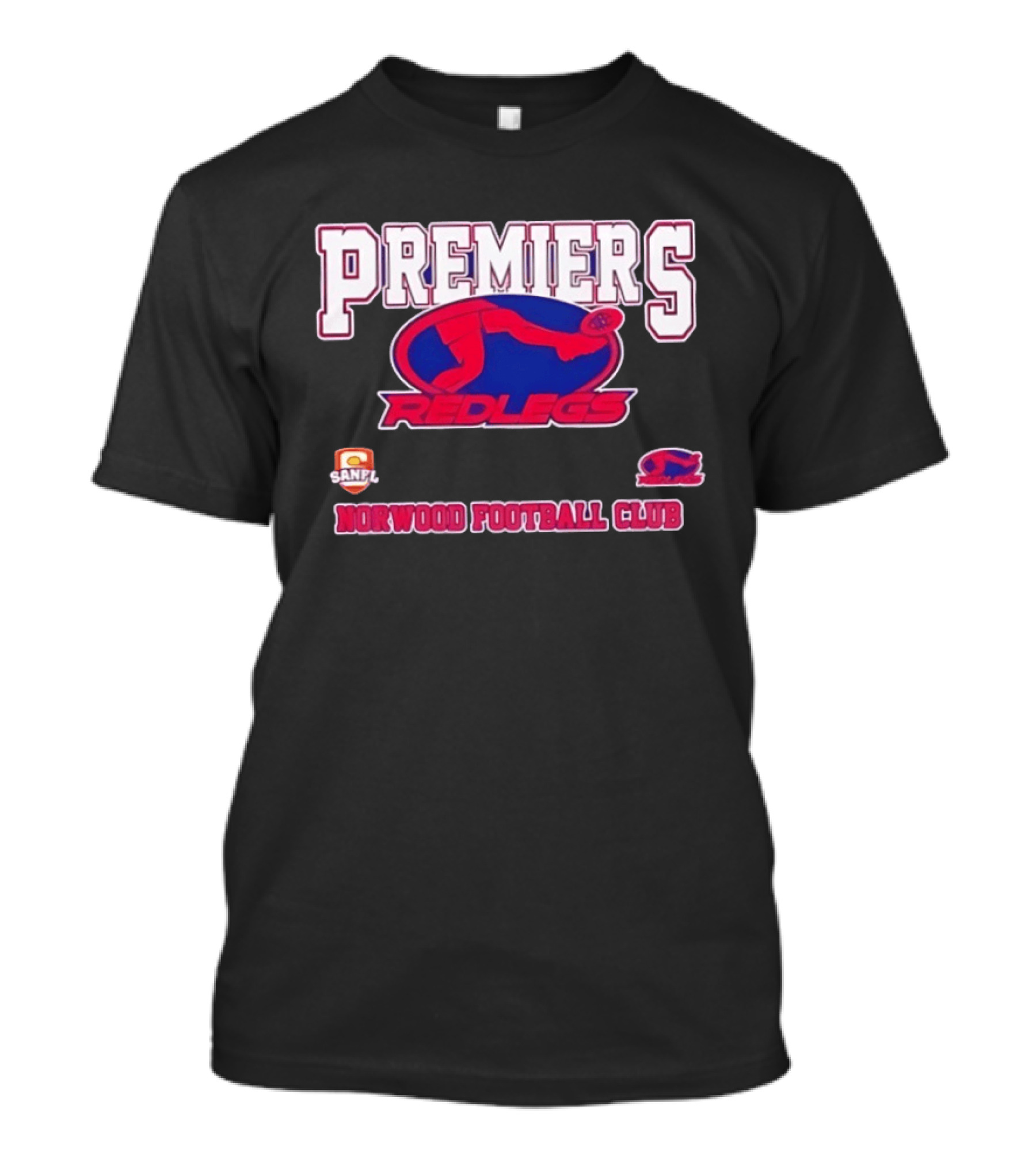 SANFL League Norwood Football Club Redlegs Premiers 2026 T-Shirt
