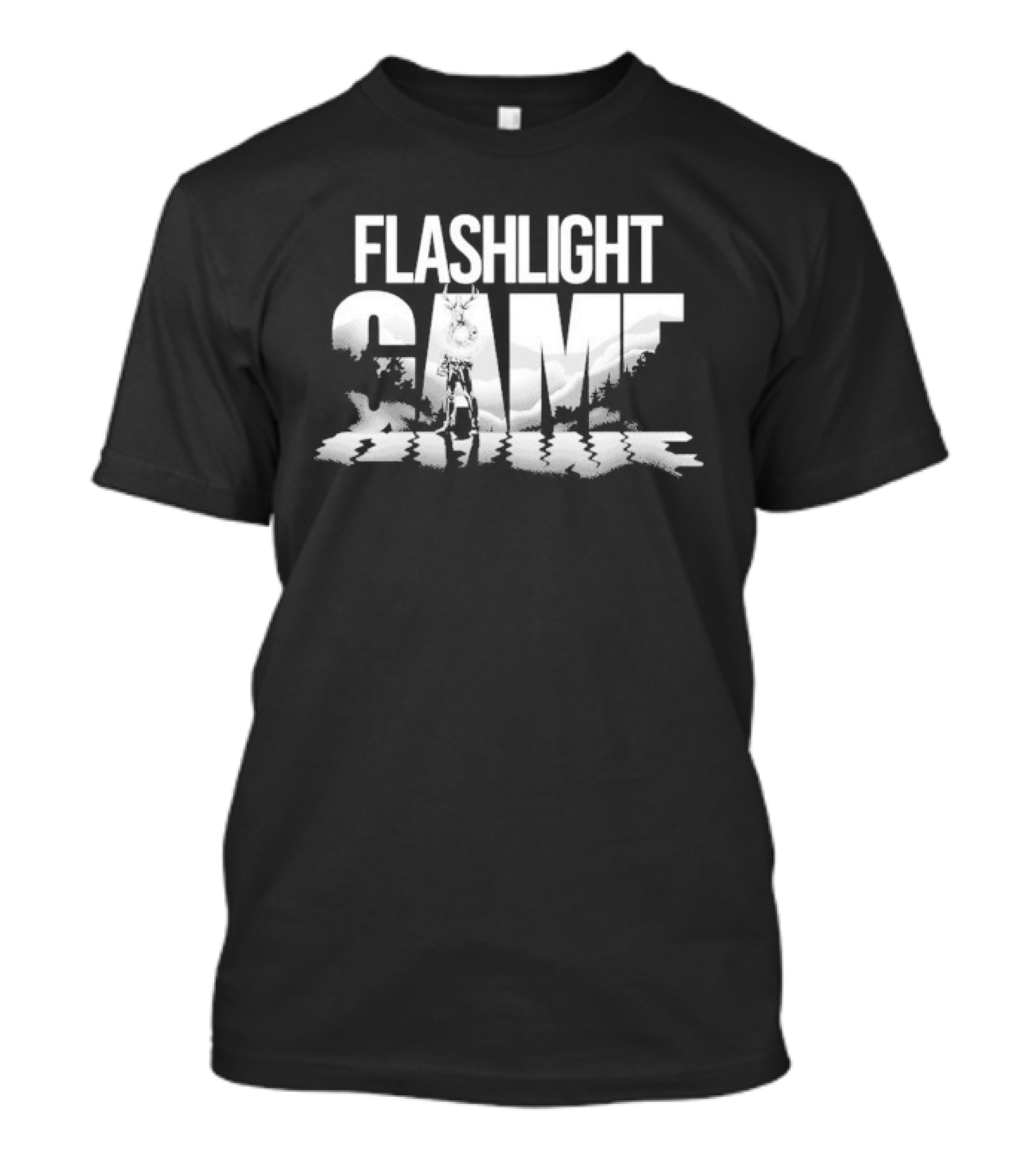 The Giant Bomb Flashlight Game Zombie Adventure T-Shirt