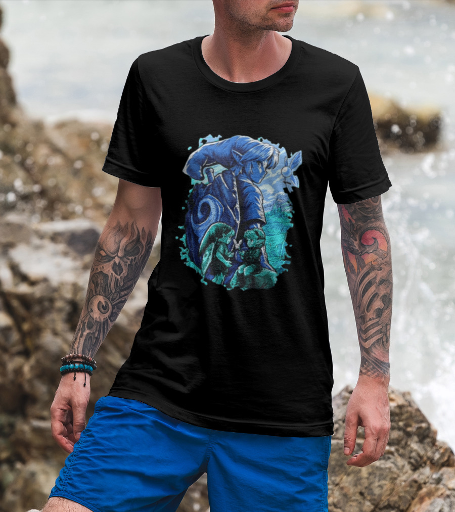 The Hero Of Time Returne Legendary Quest Fantasy Adventure T-Shirt
