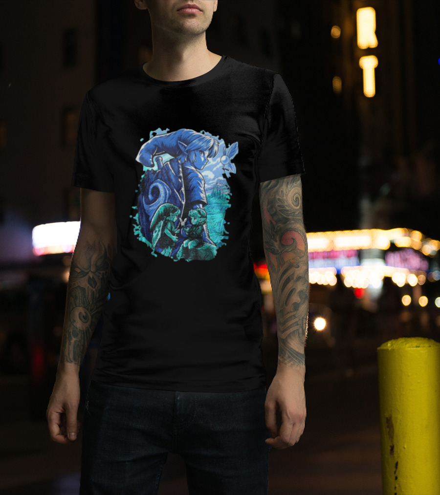 The Hero Of Time Returne Legendary Quest Fantasy Adventure T-Shirt