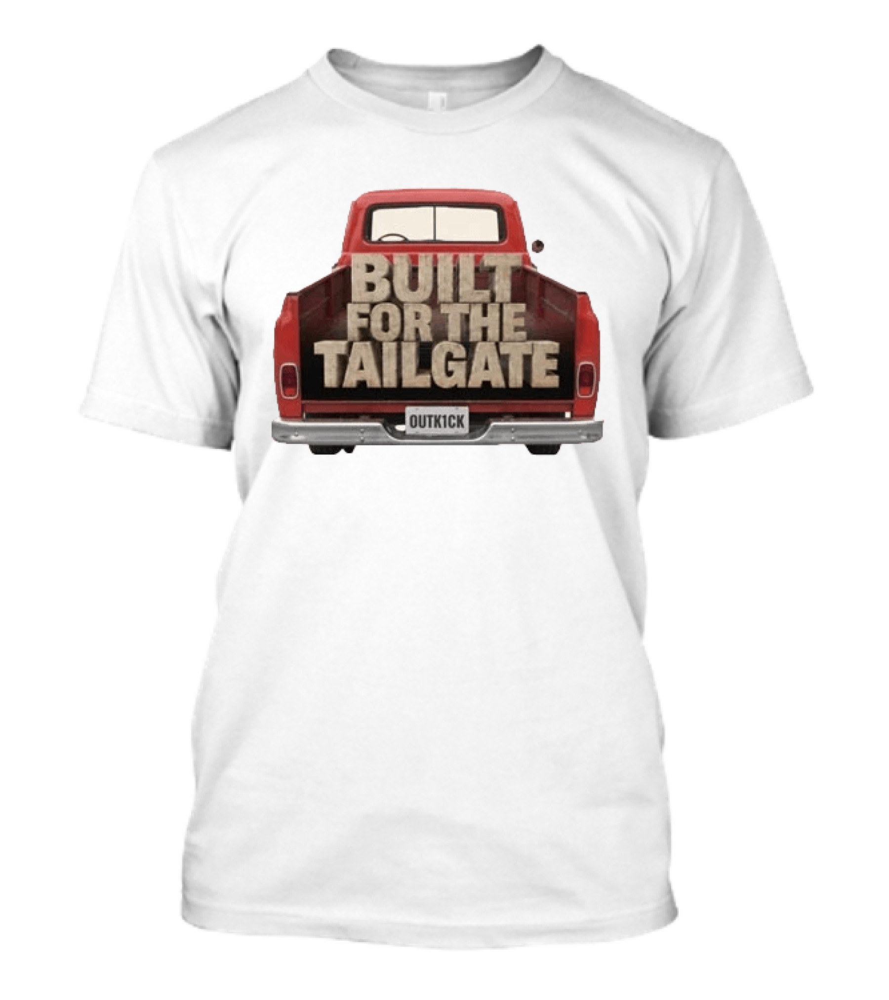 Built For The Tailgate Outkick Fox News Truck T-Shirt
