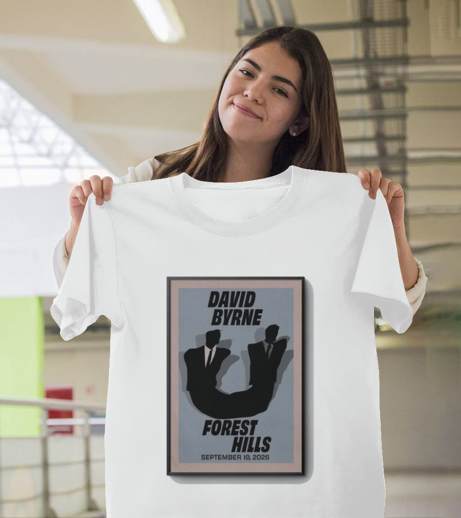 David Byrne Forest Hills September 19 2026 T-Shirt