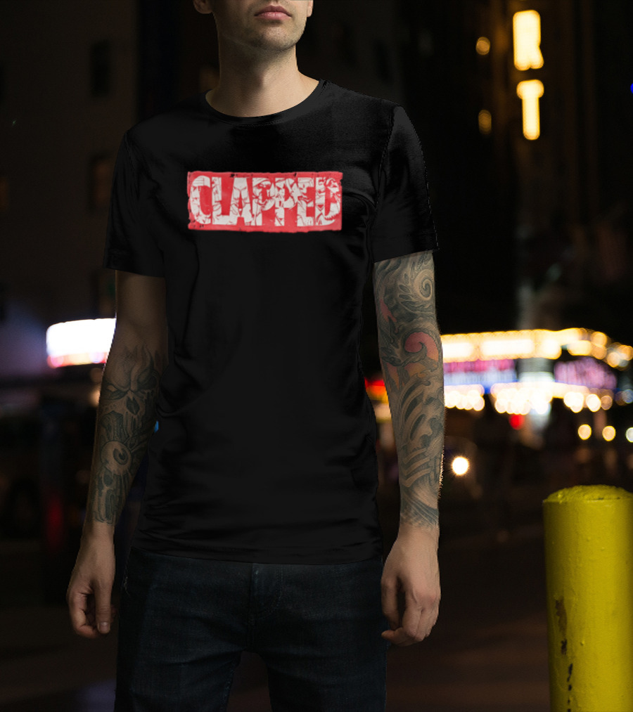 Clappedmob Raw Cut Halloween Horror Characters T-Shirt