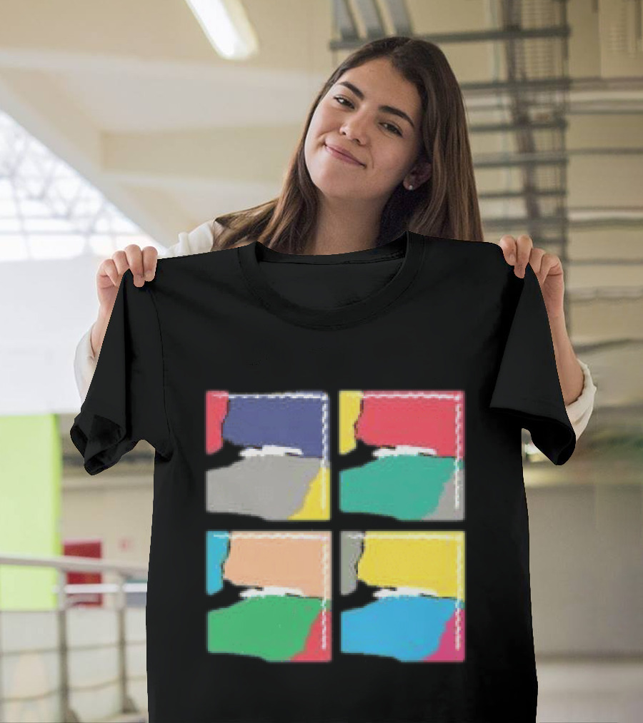 Genesis Abacab 45th Anniversary Multicolor Blocks T-Shirt
