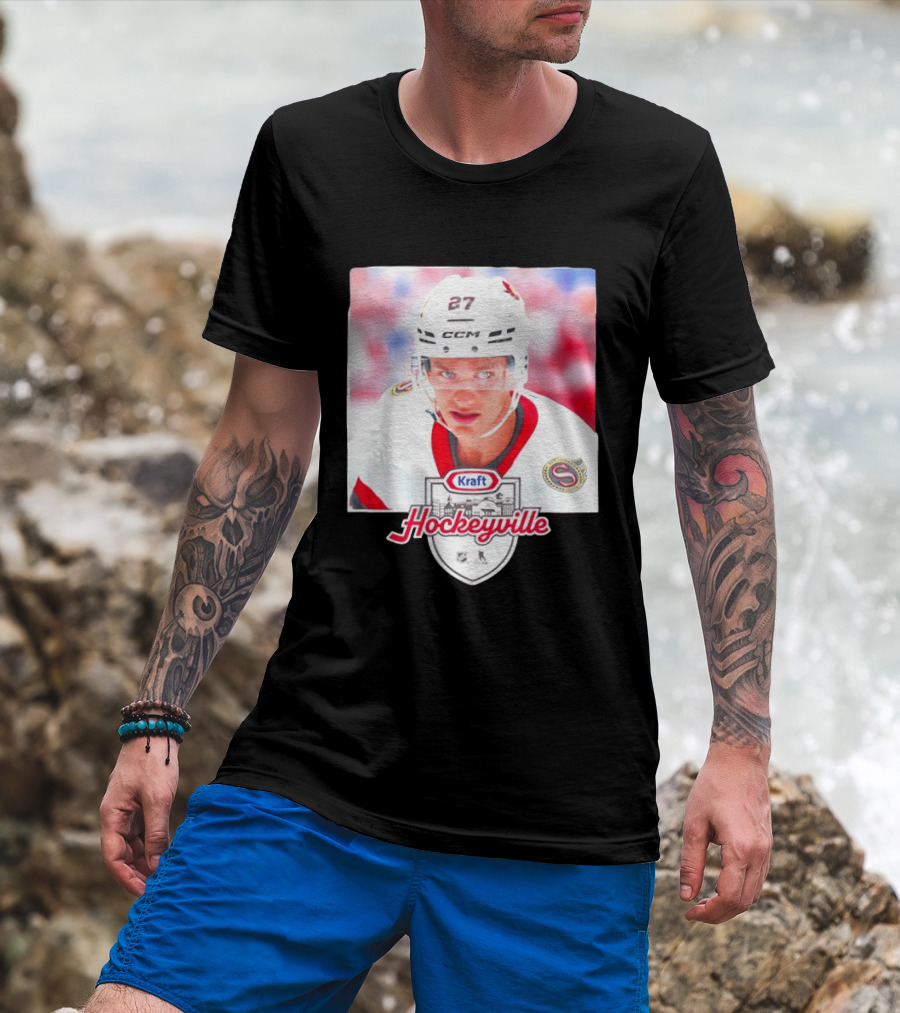 Ottawa Senators 27 Kraft Hockeyville CCM T-Shirt