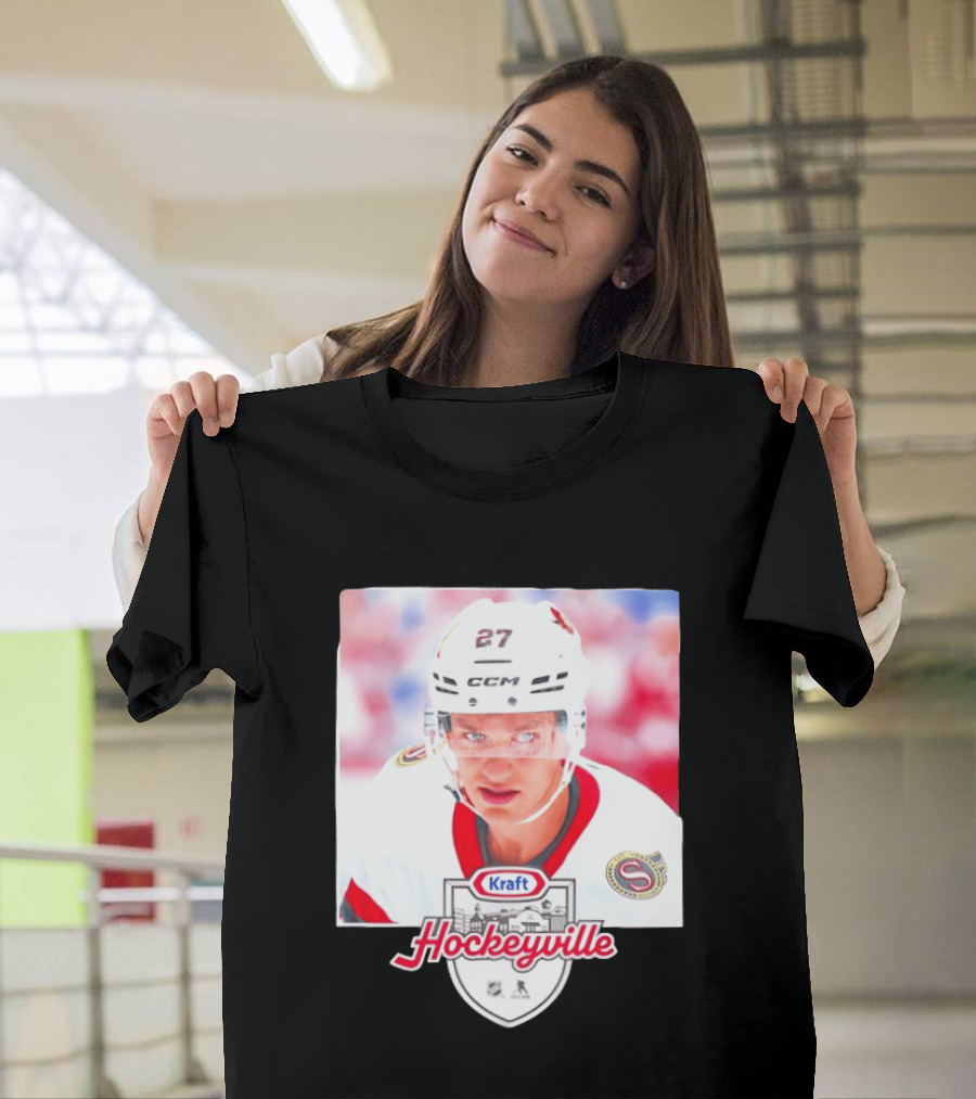 Ottawa Senators 27 Kraft Hockeyville CCM T-Shirt