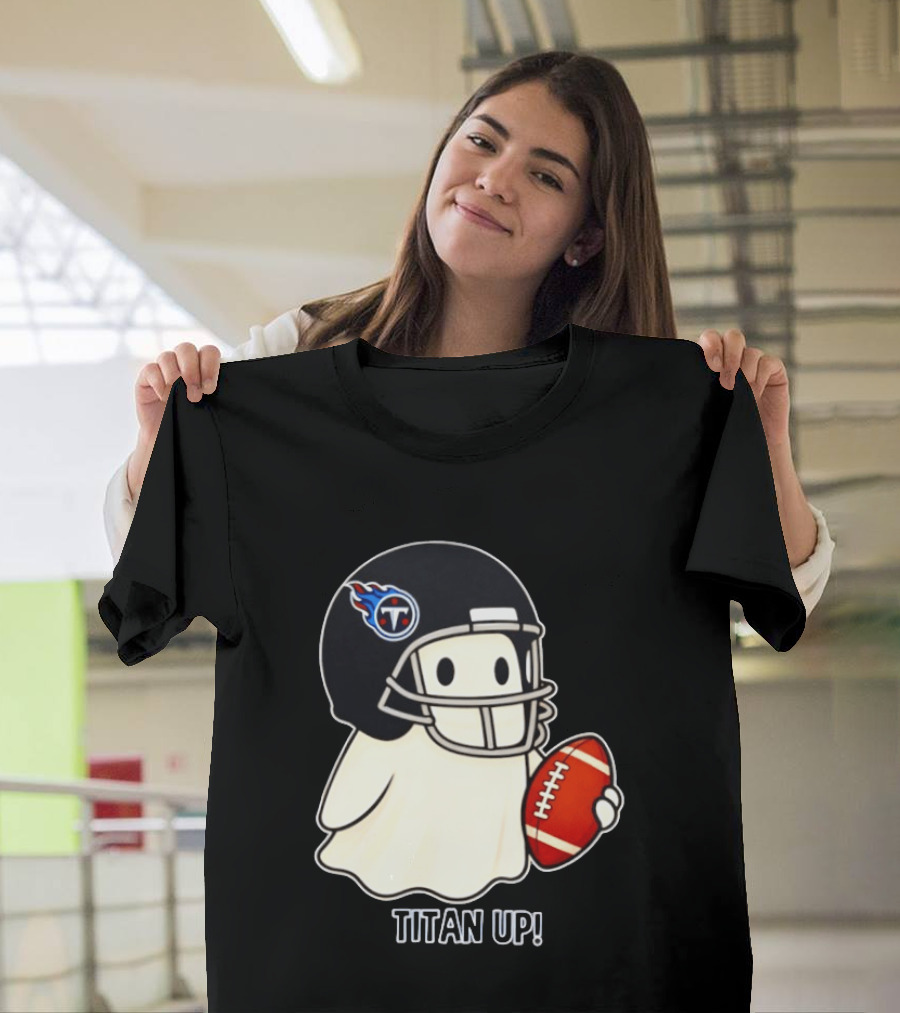 Tennessee Titans Ghost Halloween Titan Up 2026 Football Team Fan Gear T-Shirt